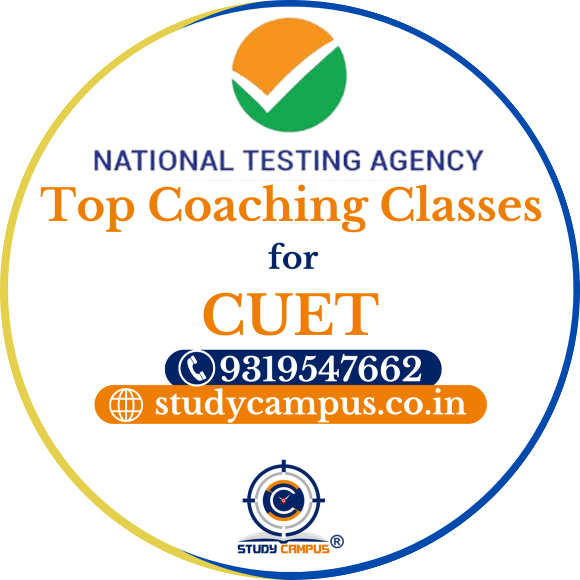 CUET Coaching Banner